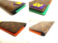 Photo7: LOUIS VUITTON Monogram Flap Wallet Portefeuille Brazza NM Rubber Patch #a186