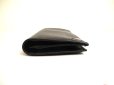Photo5: PRADA Saffiano Black Leather Bifold Long Flap Wallet #a189