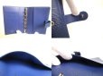 Photo8: LOUIS VUITTON Epi Blue Document Holders Small Ring Agenda Cover #a191