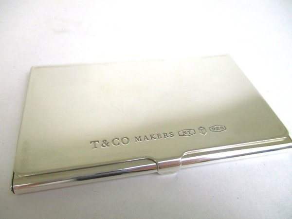 Photo2: Tiffany & Co. Starling Silver Card Holder #a195