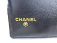Photo10: CHANEL Vinage CC Logo Black Leather Bifold Long Wallet Purse #a198