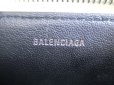 Photo10: BALENCIAGA White Leather Round Zip Coin Purse Card Holder #a211