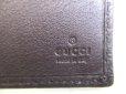 Photo10: GUCCI Guccishima GG Leather Dark Brown Passport Holders #a214