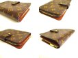 Photo7: LOUIS VUITTON Monogram Leather Bifold Wallet Porte Papiers Zippe #a218