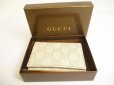 Photo12: GUCCI GG Guccissima Pearl White Leather Card Holder #a230