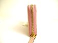 Photo4: GUCCI Marmont GG Light Pink Leather Round Zip Long Wallet #a232