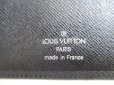 Photo10: LOUIS VUITTON Ardoise Black Taiga Leather Bifold Wallet #a240