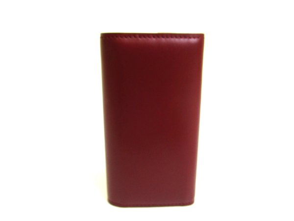 Photo2: Cartier Must de Cartier Bordeaux Leather 4 Pics Key Cases #a242