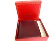 Photo12: Cartier Must de Cartier Bordeaux Leather Bifold Wallet Purse #a246