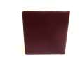 Photo2: Cartier Must de Cartier Bordeaux Leather Bifold Wallet Purse #a246 (2)