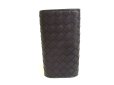 Photo2: BOTTEGA VENETA Black Leather 6 Pics Key Cases #a248 (2)