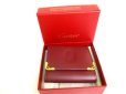 Photo12: Cartier Must de Cartier Bordeaux Leather Coin Purse #a252