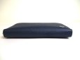 Photo5: BVLGARI BVLGARIBVLGARI Navy Blue Leather Round Zip Long Wallet #a260