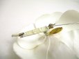 Photo11: CHANEL Camelia White Canvas Corsage Brooch #a261