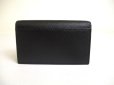 Photo2: PRADA Black Saffiano Leather Card Case Card Holder #a263 (2)