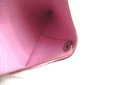 Photo9: HERMES Rose Sakura Veau Epson Leather Coin Purse Bastia #a269