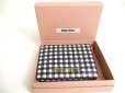 Photo12: miu miu Rose Leather Madras Bifold Wallet Compact Wallet #a273