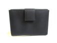 Photo2: PRADA Black Nylon Leather Bifold Wallet Purse #a275 (2)