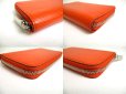 Photo7: LOUIS VUITTON Epi Orange Leather Zippy Compact Wallet Purse #a280