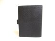 Photo2: LOUIS VUITTON Taiga Ardoise Leather Document Holders Medium Ring Agenda Cover #a290 (2)