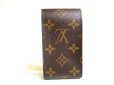 Photo2: LOUIS VUITTON Monogram Leather Brown Cigarette Cases #a294 (2)