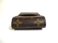 Photo6: LOUIS VUITTON Monogram Leather Brown Cigarette Cases #a294