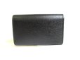 Photo2: GUCCI Interlocking G Black Leather 6 Pics Key Cases #a300 (2)