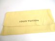 Photo12: LOUIS VUITTON Monogram Brown Leather Flap Checkbook Bill Wallet #a307