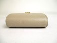 Photo6: GUCCI GG Marmont Beige Leather Bifold Wallet Compact Wallet #a318