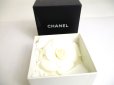 Photo12: CHANEL Camelia White Canvas Corsage Brooch #a320