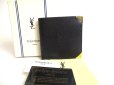 Photo1: Yve Saint Laurent YSL Vintage Black Leather Bifold Wallet #a322 (1)