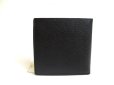 Photo2: Yve Saint Laurent YSL Vintage Black Leather Bifold Wallet #a322 (2)