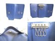 Photo8: LOUIS VUITTON Epi Blue Leather Gold H/W Multicles 4 Key Cases #a324