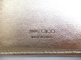 Photo10: Jimmy Choo Stars Gold Leather Trifold Wallet Compact Wallet NEMO #a332