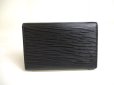 Photo2: LOUIS VUITTON Epi Black Leather Multicles 6 Key Cases #a335 (2)