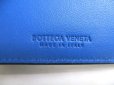 Photo10: BOTTEGA VENETA Intrecciato Black Blue Leather Bifold Bill Wallet #a351