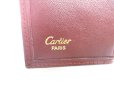 Photo10: Cartier Must de Cartier Bordeaux Leather Trifold Wallet #a359