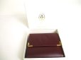 Photo12: Cartier Must de Cartier Bordeaux Leather Trifold Wallet #a359