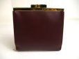 Photo2: Cartier Must de Cartier Bordeaux Leather Trifold Wallet #a359 (2)