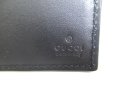 Photo10: GUCCI Black GG Coating Canvas Leather Taiger Motif Bifold Bill Wallet #a371