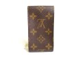 Photo2: LOUIS VUITTON Monogram Leather Brown Cigarette Cases #a372 (2)