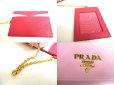 Photo10: PRADA Saffiano Pink Leather Bifold Long Flap Wallet #a381