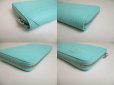 Photo7: Tiffany & Co. Return to Tiffany Blue Leather Large Zip Wallet #a385