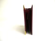 Photo4: Cartier Must de Cartier Bordeaux Leather Bifold Wallet Purse #a386