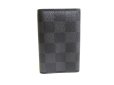 Photo2: LOUIS VUITTON Damier Graphite Leather Multicles 6 Key Chain #a402 (2)