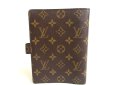 Photo2: LOUIS VUITTON Monogram Document Holders Medium Ring Agenda Cover #a419 (2)