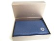 Photo12: BVLGARI Navy Blue Grain Calf Leather Business Card Case Card Holder #a428