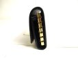 Photo3: Salvatore Ferragamo Gancini Black Leather Gold H/W 6Pics Key Case #a431