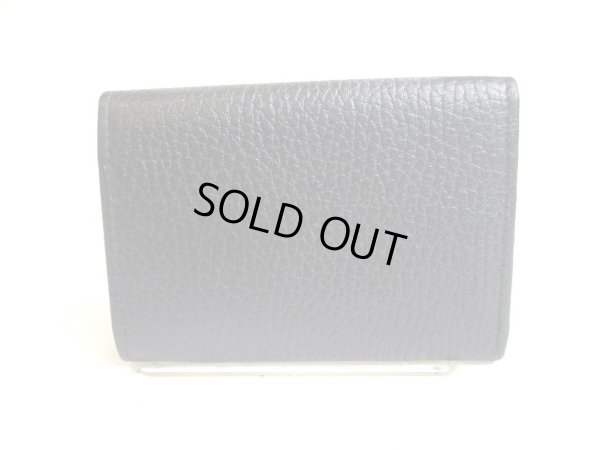 Photo2: GUCCI Japan Limited Double G Black Red Leather Business Card Case #a433