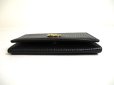 Photo5: GUCCI Japan Limited Double G Black Red Leather Business Card Case #a433